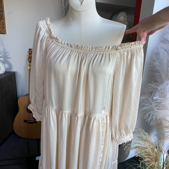 Raquel Allegra Antoinette Babydoll Dress jens pirate booty coquette free people - Picture 3 of 15